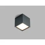 LED2 5111134DT Venkovní stropní svítidlo CUBE, A TRIAC 12W 3000K antracit