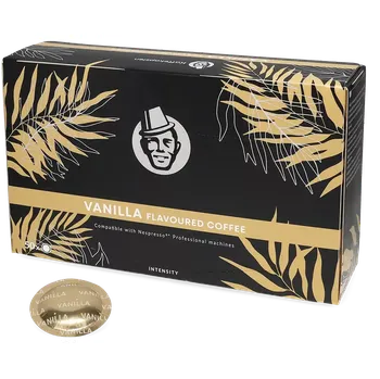 Káva Kaffekapslen | Vanilková káva - Počet kapslí pro Nespresso® Pro: 50
