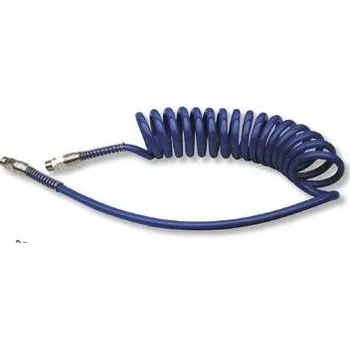 Příslušenství ke kompresoru Pro-Tech shop Spirálová hadice s otočným koncem PU 6m 10mm x 12mm 3/8 M profi Asta UCS98A237506FDS-S 04080