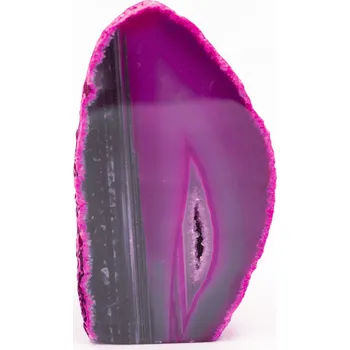 Sběratelství Milujeme Kameny Achát - řez - růžový CHRS17 543698