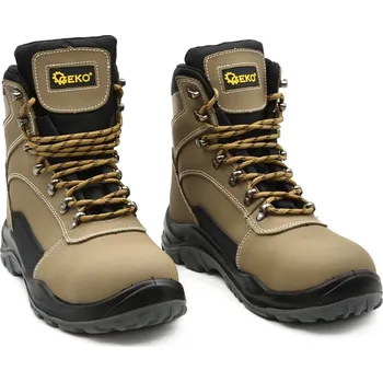 Pracovní obuv GEKO Pracovní obuv kotníková Nubuk velikost 39 15617 G90542-39 černá