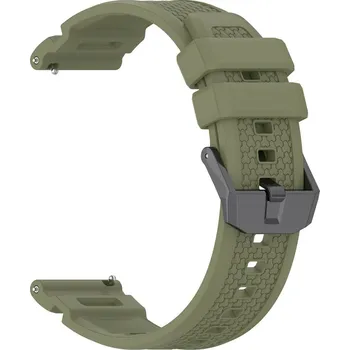 Příslušenství k chytrým hodinkám VSECHNONAMOBIL 117189 SILICONE Vyměnitelný řemínek pro Garmin Venu X1 zelený