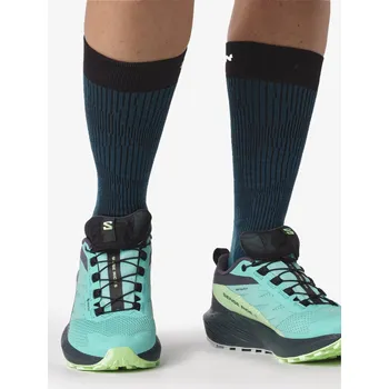 Dámská běžecká obuv Dámské trailové boty Salomon Sense Ride 5 GTX - radiance/green ash