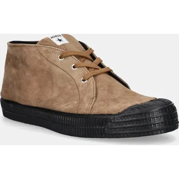 Pánská obuv Semišové tenisky Novesta Novesta x Noel Gallagher, 45, hnědá, 82X