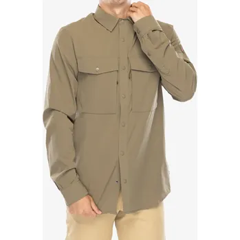 Pánské oblečení Cestovní košile Fjallraven Abisko Trekking Shirt - light olive