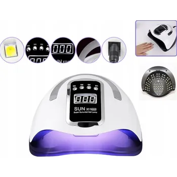 UV lampa na nehty UV LAMPA 280W 66 LED NA NEHTY HYBRIDY GELY DUAL VÝKONNÁ SUN