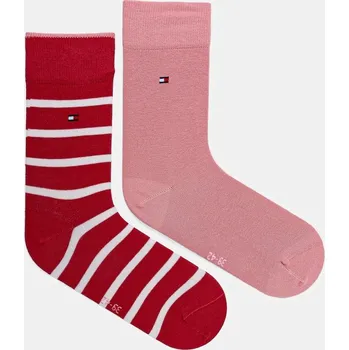 Dětské ponožky Tommy Hilfiger 2-pack 701229939.9BYA růžová 30X, vel. 35/38