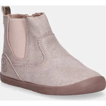 Dívčí tenisky Dětské kožené boty Biomecanics růžová barva, 251155 251155.24.26 03X, EUR 26