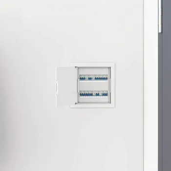 Obklad Přístupové panely 2 pcs Bílá 15 x 15 cm ABS plast