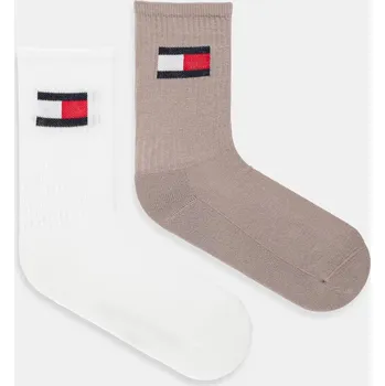 Dětské ponožky Tommy Hilfiger 2-pack 701229940.9BYA béžová 80X, vel. 39/42