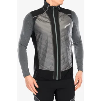 Pánská vesta Zateplená vesta Crazy Vest Flame - black