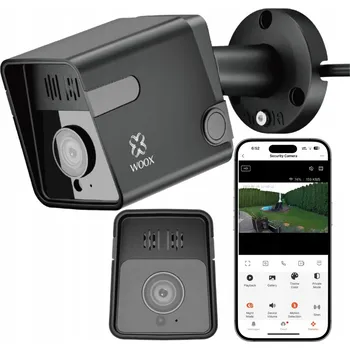 IP kamera Venkovní WIFI kamera 3MP 2K 2304x1296 TUYA, detekce pohybu, infračervené noční vidění WOOX