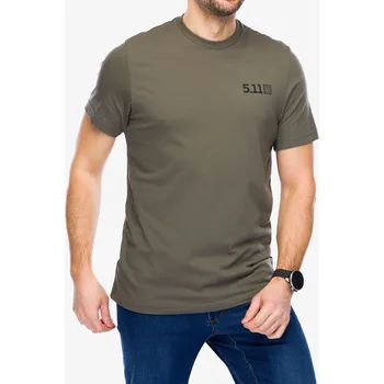 Pánské tričko Bavlněné tričko 5.11 Ballistic Meditn S/S - ranger green
