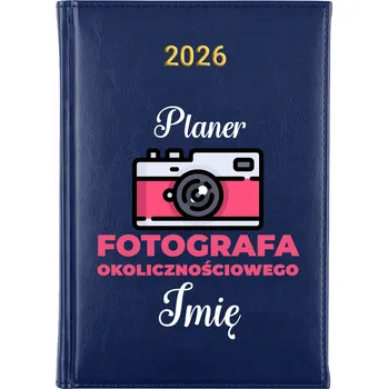 Kalendář Knižní kalendář 2026 A5 modrý