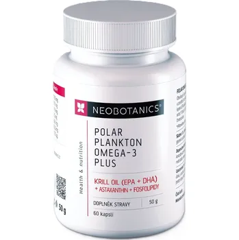 Přírodní produkt Neobotanics Polar Plankton Omega-3 Plus 60 cps.