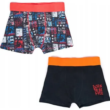 Pánské oblečení Spodní prádlo boxerky chlapecké 2 ks 134-140 YOCLUB