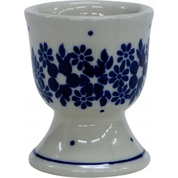 Stojánek na vajíčko Keramický kalíšek na vajíčko, keramika Bolesławiec