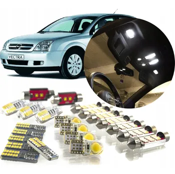Osvětlení interiéru vozidel OPEL VECTRA B - SADA LED OSVĚTLENÍ INTERIÉRU! VIP