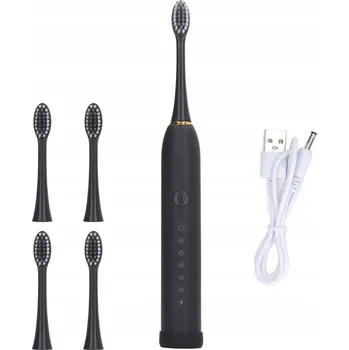 Elektrický zubní kartáček Magnetická zubní kartáček 4 Nástavce 6 Režimů