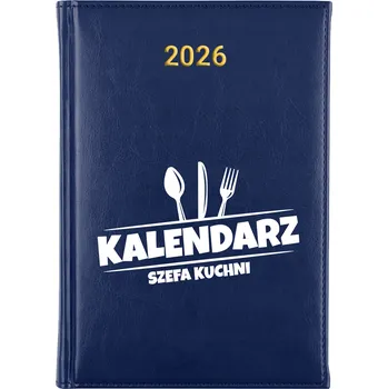 Kalendář Knižní kalendář 2026 A5 modrý
