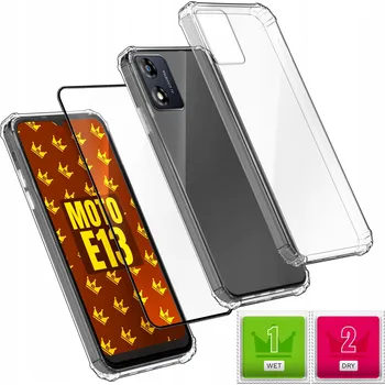 Pouzdro na mobilní telefon Zadní Kryt Kingglass pro Motorola Moto E13 bezbarvý
