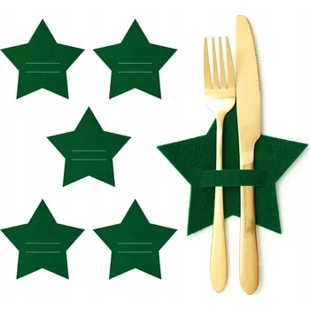 Vánoční dekorace VÁNOČNÍ PŘÍBOROVÉ POUZDRO , STOLNÍ HVĚZDY