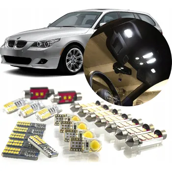 Osvětlení interiéru vozidel BMW E61 - Sada LED osvětlení interiéru! VIP