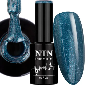 Lak na nehty Hybridní lak LED/UV Gel Polish Blues Č. 504 Limited Edition NTN 5g