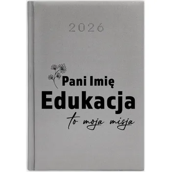 Kalendář Knižkový kalendář 2026 A5 stříbrný