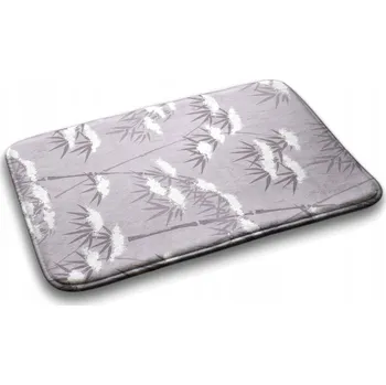 Koupelnová předložka Protiskluzová koupelnová předložka Japonský bambus