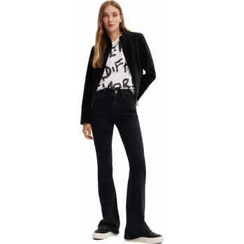 Moto bunda BUNDA Z EKO SEMIŠE DESIGUAL Las Vegas ČERNÁ vel. XS