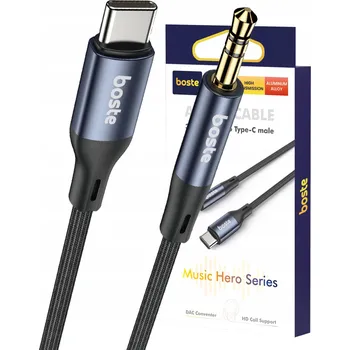 Audio kabel Kabel Boste YAU42 minijack (3,5 mm) - USB typ C 1 m