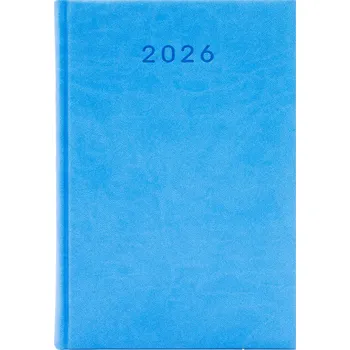 Kalendář Knižní kalendář 2026 A5 modrý