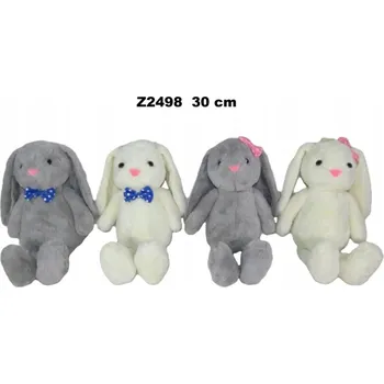 plyšák Plyšová Hračka Sun-Day plyšový zajíček 30 cm hnědý