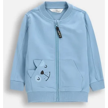 Chlapecká mikina Dětská mikina Coccodrillo bavlna velikost 80