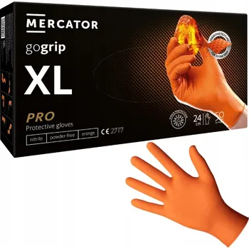 Vyšetřovací rukavice Rukavice na jedno použití Mercator Medical nitrilové bez pudru XL 50 ks