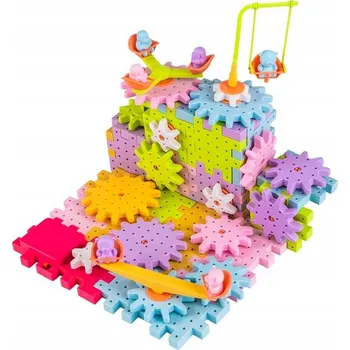 ostatní stavebnice Soupravy stavebních bloků, dráha 83 dílů