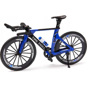 autíčko Miniatura kola TIMETRIAL 1:10 kovová Welly modrá