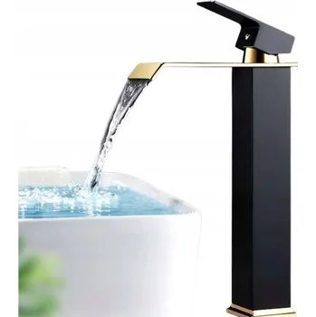 Vodovodní baterie Stojánková umyvadlová baterie Ari BEVEL černá