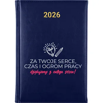 Kalendář Knižní kalendář 2026 A5 modrý