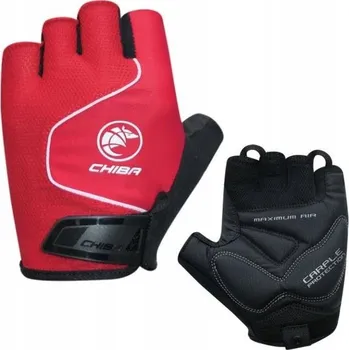 Cyklistické rukavice Cyklistické rukavice Chiba XXL červené