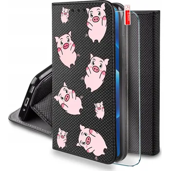 Pouzdro na mobilní telefon Flipové pouzdro KrainaGSM pro Motorola Moto G86 Power, černé