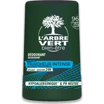 LARBRE VERT pánský deodorant roll-on INTENZIVNÍ SVĚŽEST 50ml