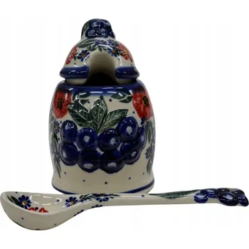 Dóza na potraviny Keramická dóza na džem Ceramika Bolesławiec