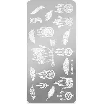 Lapač snů PLECH NA RAZÍTKA, razítka, zdobení nehtů, lapač snů STZ-BE15