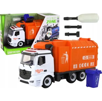 autíčko AUTO POPELÁŘSKÉ SWEDE VOZIDLO MĚSTSKÝCH TECHNICKÝCH SLUŽEB HRAČKA