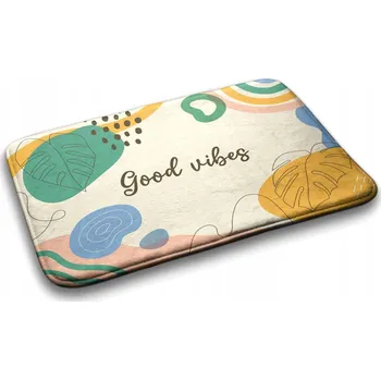 Koupelnová předložka Absorpční koupelnová předložka - Abstraktní geometrie