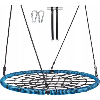 Dětská houpačka Dětská houpačka 1016x45MM Nosnost 340KG Modrá a Černá