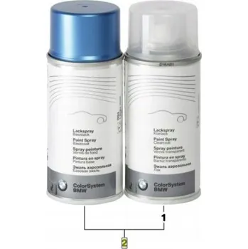 autokoberec Originální sprej BMW TOPASBLAU METALLIC 364 (metalická topasově modrá)
