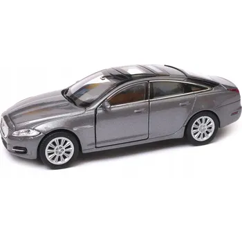 autíčko Kovový model auta Jaguar XJ 2010 1:34 -39 model Welly Nex grafitový